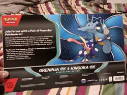 🔥Pokemon Trading Card Game Greninja ex and Kingdra ex Special Collection Box - Image 2