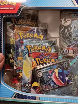 🔥Pokemon Trading Card Game Greninja ex and Kingdra ex Special Collection Box - Image 3