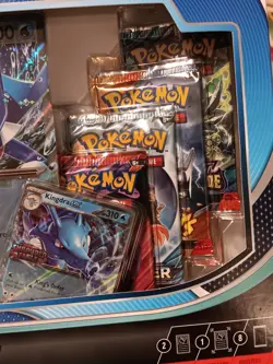 🔥Pokemon Trading Card Game Greninja ex and Kingdra ex Special Collection Box - Image 5