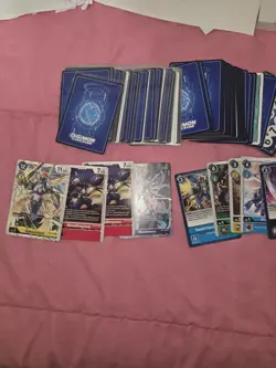 Digimon Card Game Gaia Red Starter Deck and Cocytus Set With Bulk Cards - Image 3