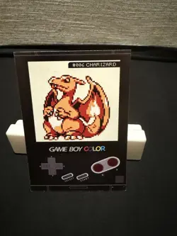 CHARIZARD VS BLASTOISE GAMEBOY COLOR - POKEMON CARD - Image 2