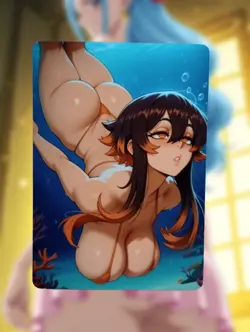 Amo Empool Gachiakuta Anime Waifu Sexy Goddess Doujin Lewd Hentai Card - Image 1
