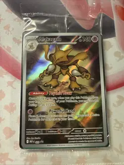 Sealed Alakazam 009 Me: Mega Evolution Promo Card Holo - Image 1