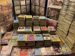 Bulk Pokemon Cards Lot 1000 Near Mint | 100 HOLO/Rev Holo NO Energy | 1V/EX Card - Image 1