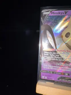 MIMIKYU V - 62/163 Sword & Shield Battle Styles Holo - Rare Pokemon TCG Card - Image 5