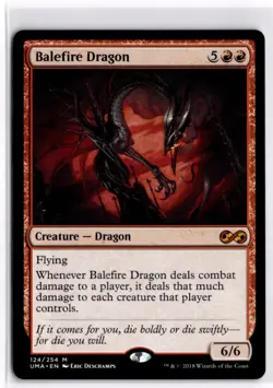 Balefire Dragon Ultimate Masters 124 LP x1 MTG Magic: the Gathering - Image 1
