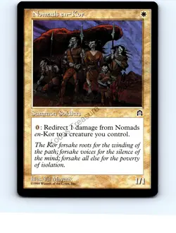 Nomads en-Kor # Common Stronghold MTG NP Near Mint or Better - Image 1