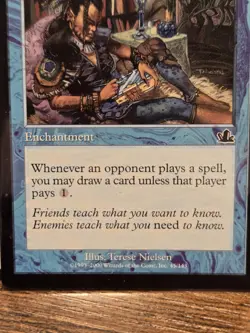 MTG - Rhystic Study (45/144) - Prophecy - LP - Image 3