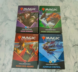 Magic the Gathering MTG 2021 Challenger Decks Set of 4 New & Sealed Imperfect - Image 1