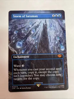 Storm of Saruman (Borderless) Universes Beyond: the Lord of the Rings: #413 M - Image 1