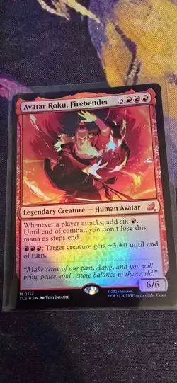 Avatar Roku, Firebender FOIL - Magic: The Gathering - Avatar - Image 1