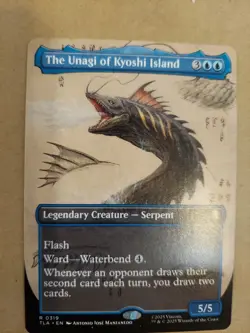 The Unagi of Kyoshi Island (Borderless) Avatar: The Last Airbender Regular - Image 1