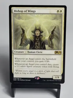 Magic The Gathering - Core Set 2020 - Bishop of Wings - LP - Image 1