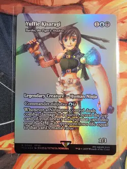 MTG - Yuffie Kisaragi - Yuriko, the Tiger's Shadow - Showcase #60 FCA NM - Image 1