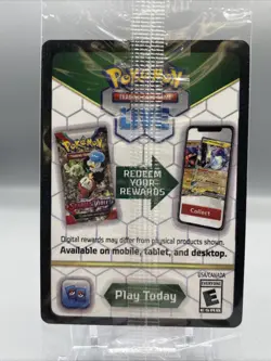 N’s Reshiram 167/159 Journey Together Stamped Pokemon Sealed Promo Card - Image 2