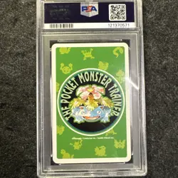 1996 Pokemon Green P/C #144 Articuno 4 Of Hearts PSA 10 - Image 2