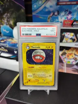 Electrode H7/H32 PSA 9 Holo Pokemon TCG Aquapolis! - Image 1