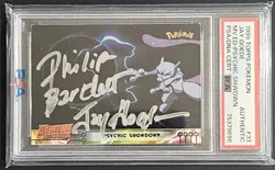 Jay Goede Mewtwo Voice Actor 1999 Topps Pokemon Mewtwo Strikes Back Psychic... - Image 1