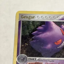 Gengar 5/92 Legend Maker Reverse Holo Ultra Rare Pokemon TCG Nintendo stamp LP - Image 3