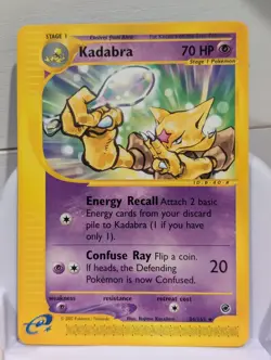 Pokemon TCG Kadabra Regular 84/165 Excellent Condition - Image 1