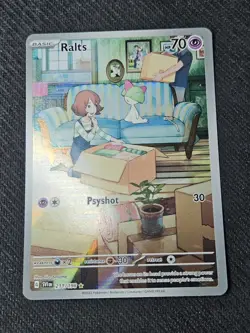 Ralts 211/198 Full Art Holo Scarlet And Violet 2023 Pokemon TCG - Image 1