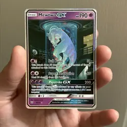 Pokemon Mewtwo GX 10 contedor (Secret Shining) 78/73 Shining Legends Fast Ship - Image 3