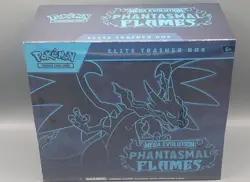 Pokemon TCG: Mega Evolution Phantasmal Flames Elite Trainer Box - ETB New/Sealed - Image 1