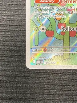 Shuckle 136/132 MEG EN - Pokemon Mega Evolution Holo - NM - Image 4