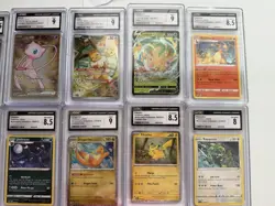 10 PSA CGC Graded Pokemon Lot Mew Umbreon Charizard McDonald’s Pikachu ETB Promo - Image 3