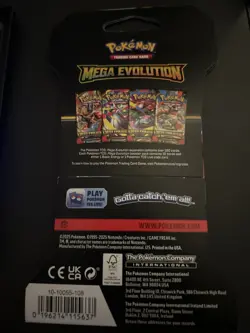 (VERY HEAVY) 33.28g Pokemon TCG Mega Evolution Sleeved Booster Pack (SEALED)✅ - Image 3