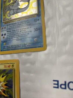 (3)Pokemon Vintage WOTC (1)Jungle Holo VAPOREON FLAREON 3/64 JOLTEON 4/64 12/64 - Image 5