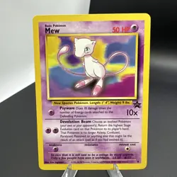 Mew - #8 Black Star Promo - Pokemon TCG - 2000 - Wizards of The Coast - WOTC - Image 1
