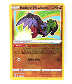Radiant Hawlucha - 081/189 Astral Radiance - Ultra Rare - Pokemon TCG - NM/M - Image 1