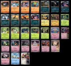 2024 Trick or Trade Pokemon TCG Complete Set (30 Cards) - Image 1