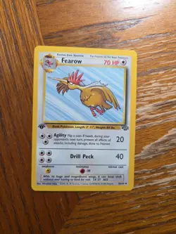 Fearow 36/64 Uncommon Jungle 1st Edition Non Holo Pokemon Card - Image 1