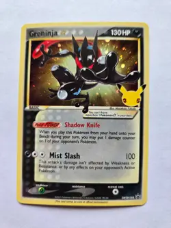Greninja Star SWSH144 Sword & Shield Promo Card Holo Lightly Played Read Descrip - Image 1