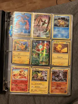 Pokemon Binder With Cards! Including Binder Vintage And New Varying conditions - Image 2
