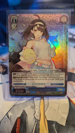 Weiss Schwarz Azur Lane - Independence - AZL/S102-106S SR - English Foil Card - Image 1