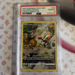 Galarian Zapdos SWSH283 SWSH: Sword & Shield Promo Cards Holo - Image 1