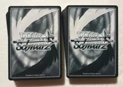 Lot of 100 Japanese Weib Weiss Schwarz Hololive Card set - Image 2