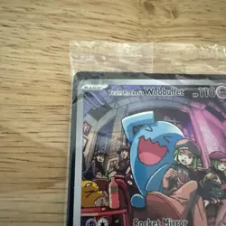 Team Rockets Wobbuffet 203 Black Star Promo Sealed Pokemon Card - Image 3