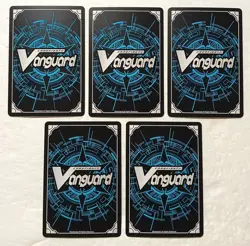 Lot of 5 Japanese Cardfight!! Vanguard RR Card Set - Image 2