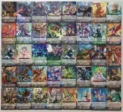 Lot of 40 Japanese Cardfight!! Vanguard Rare Card Set - Image 1