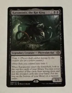 MTG Karumonix, the Rat King - Phyrexia: All Will Be One LP - Image 1