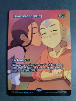 Heartbeat of Spring (Borderless Foil) Mythic MTG Avatar Eternal - Image 1