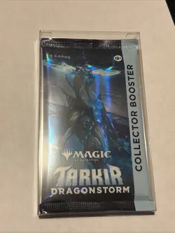 Magic the Gathering MTG Tarkir Dragonstorm Collector Booster Pack Factory Sealed - Image 1