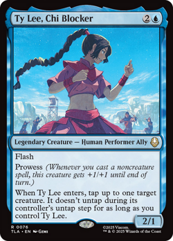 Ty Lee, Chi Blocker #76 Near Mint NM Avatar: The Last Airbender TLA Magic MTG - Image 1
