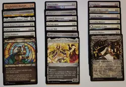 Set 21 Different White Humans Various sets Magic MTG Common/Uncommon Ending soon - Image 1