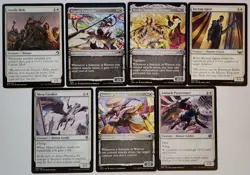Set 21 Different White Humans Various sets Magic MTG Common/Uncommon Ending soon - Image 3