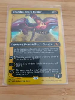 MTG Chandra, Spark Hunter (First-Place Foil) 0456 Aetherdrift M/NM Free UK P&P - Image 1